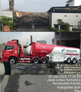 Mobil Merah Putih Diduga Kencing Didalam Gudang BBM milik Bombom!