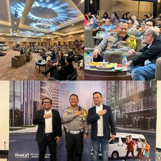 Dirlantas Polda Riau Paparkan Edukasi Keselamatan Lalu Lintas dalam Fleet Gathering Agung Toyota 