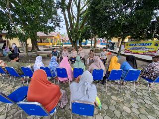 Polsek Siak Hulu  Dekat dengan  Masyarakat,  Gelar Jumat Curhat  Dengarkan Keluhan dan Jalin Sinergi