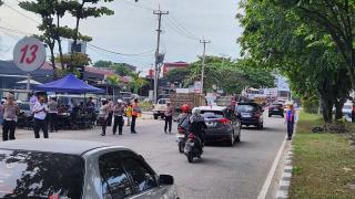 JELANG NATARU 2024/2025 DITLANTAS POLDA RIAU SIAP CIPTAKAN LALU LINTAS YANG BERKESELAMATAN