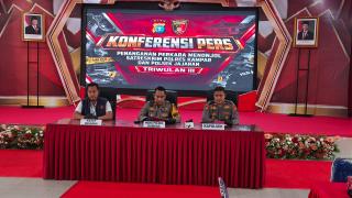 Polres Kampar Konferensi Pres Selama Triwulan III Tahun 2026, Berhasil Ungkap 91 kasus