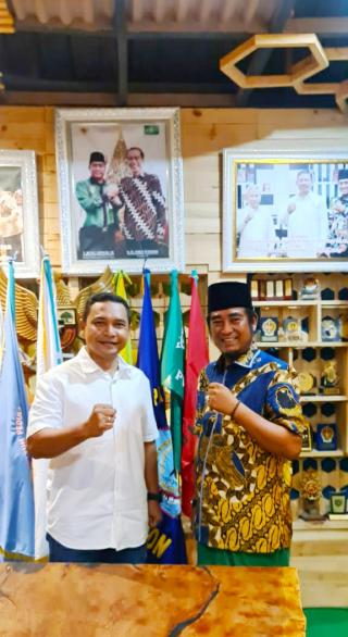 Danlanal Dumai Kunker Ke DPP SANTAN NU