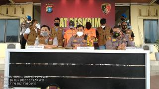 Dua Tersangka Peredaran Uang Palsu dan Curanmor Berhasil di Ringkus Polres Bengkalis