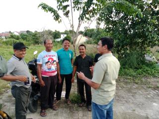 Satresnarkoba Polres Kampar Ajak Warga Ridan Permai Hindari Hoax dan Jaga Persatuan