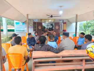 Gelar Program Minggu Kasih, Sat Bimas Polres Kuansing Kunjungi Jemaat Gereja HKBP