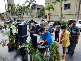 Kapolresta Pekanbaru Mengantisipasi Kapasitas Pengunjung di Pusat Perbelanjaan dan Tempat Wisata