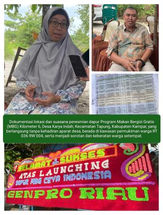 Aparat Desa Boikot Peresmian, Warga Ring-1 RT 036 Protes Rekrutmen, Klaim Yayasan Assefa Berbenturan