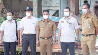 Wakil Bupati Lingga Neko Wesha pawelloy Tinjau Rencana Rehabilitasi Implasmen