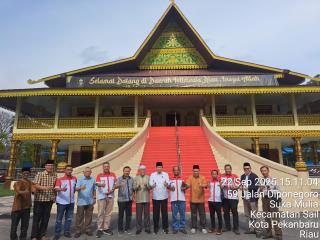 LAMR Sambut Hangat Audiensi DPD FSPKSI Riau, Pendidikan Jadi Topik Pembahasan