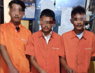 Tiga Pelaku Narkoba Ditangkap di Samping Surau Oleh Kapolsek Kampar