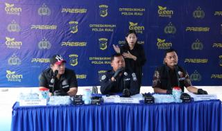 Polda Riau Tangkap Komplotan Curanmor, 44 Motor Diamankan