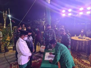 Pangdam I Bukit Barisan Saksikan Penandatanganan MoU NU,Korem 31 Wira Bima dan Polda Riau