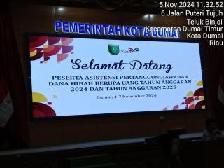 Utusan 244 Lembaga Organisasi Kemasyarakatan Ikuti Asistensi Pertanggung jawaban