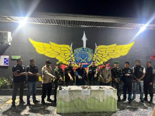 Kalapas Bengkalis Pimpin Razia Malam, Bersama Polres dan Kodim 0303 Bengkalis