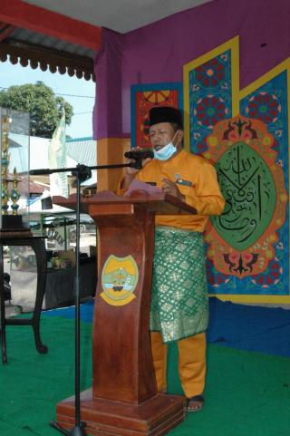 Muhammad saman S.pd Buka Secara Resmi STQ ke IV Tingkat Kecamatan Selayar 2021