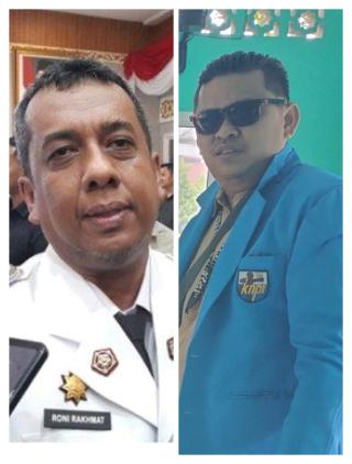 PJ Walikota Pekanbaru, Wak Mamat alias Roni Rakhmat Dimata Ketua KNPI Provinsi Riau