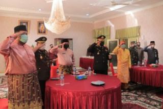 Bersama Presiden RI Plh Bupati Rohul Peringati Hari Lahirnya Pancasila Lewat Virtual