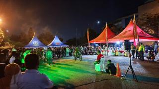 140 Pembalap Berlaga, 5.000 Penonton Padati Dragbike Sessions V Ditlantas Polda Riau