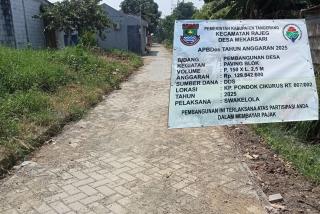 Pembangunan Paving Block Desa Mekarsari Diduga tidak Sesuai KAK dan Berpotensi Gagal Konstruksi