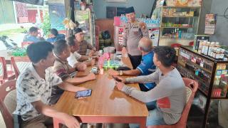 COOLING SYSTEM MELALUI JUMAT CURHAT, KAPOLSEK RETEH BERI PESAN JANGAN GOLPUT