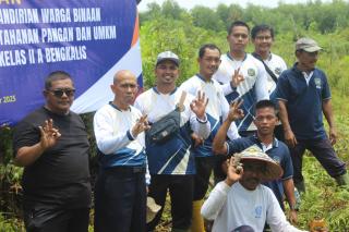 Berkarya di Balik Jeruji: WBP Lapas Bengkalis Siap Berdaya Lewat Program Ketahanan Pangan dan UMKM