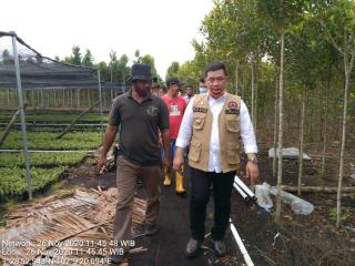 H Syahrial Abdi Kunjungi Pusat Budidaya Gerunggang LSM IPMPL