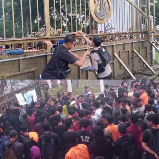 Aksi Mahasiswa & STM Di DPRD Jambi, Dugaan "Deal-Dealan" Mencuat, Massa Janji Akan Kembali Turun