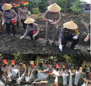 Wakapolresta Adakan Bhakti Sosial Dalam Rangka Hari Jadi Polwan ke 72