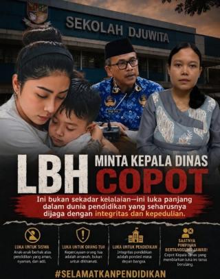 DEMO DISDIK BATAM TUNTUT TUTUP PERMANEN PLAYGROUP DJUWITA DAN COPOT KADISDIK!