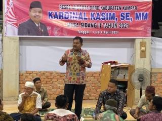 Kardinal Kasim Siap Perjuangkan Pembangunan Infrastruktur di Desa-desa