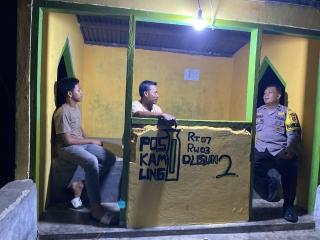 Tapung Hilir Siaga Sambut Ramadhan, Polsek Pastikan Satkamling Aktif Jaga Keamanan Lingkungan!