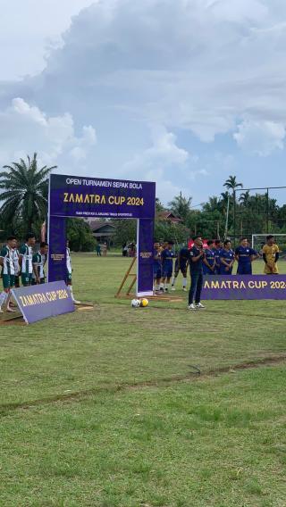 Peringatan Hari Sumpah Pemuda dengan Turnamen Sepak Bola Zamatra Cup 2024