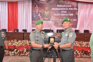 Komandan Korem 031/Wirabima Lakukan Kunjungan Kerja ke Kodim 0321/Rohil.