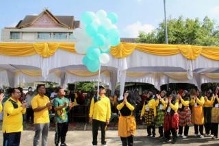 Resmi Di Buka Bupati H.M Wardan,Jambore Kader PKK Tingkat Kabupaten Indragiri Hilir Tahun 2023 Dimul