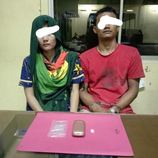 Miliki Narkoba, Pasangan Suami Istri Warga Singingi Diamankan Polisi