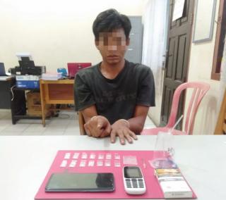 Resnarkoba Polres Kampar Kembali Ciduk Pengedar Shabu di Desa Koto Perambahan