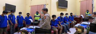 Tim Opsnal Polsek Tenayan Raya Amankan Empat pelaku jambret