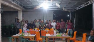 Fadila Saputra Silaturahmi dengan Tokoh Pemuda dan Klub Takraw Jalan Pemudi Tirta Siak