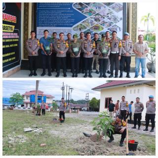 Kapolres Kampar Beri Kado Istimewa di Hari Ulang Tahun Personel