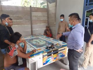 Polsek Tapung Amankan 3 Pelaku Judi Gelper di Desa Mukti Sari