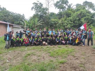 Usai Ikuti Praktek Lapangan, 23 Calon Siswa Anggota Mapala Laksamana Polbeng di Lantik