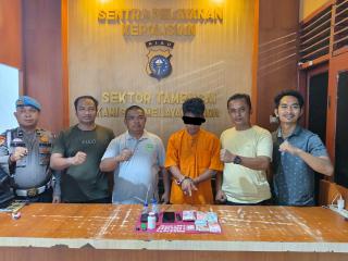 Tangkap Seorang Pengedar Narkotika, Polsek Tambusai Amankan 10,75 Gram Sabu