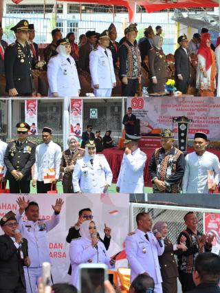 25 WBP Bebas Plus 1 Bebas Murni,Lapas Bengkalis Gelar Penyerahan Remisi Umum dan Dasawarsa HUT Ke-80