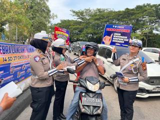 TIM COOLING SYSTEM DITLANTAS POLDA RIAU EDUKASI PENGENDARA & PENGGUNA JALAN