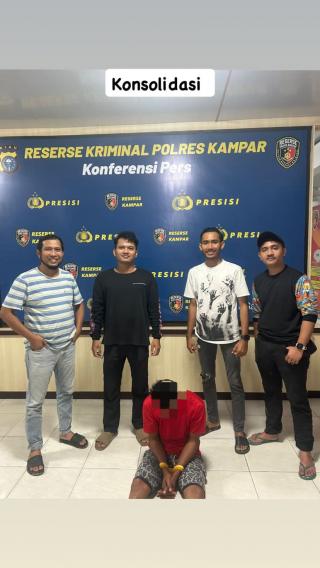 Satreskrim Tangkap Dari 4 Jam Pelaku Pembunuhan Berencana di Desa Simalinyang