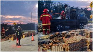 SIGAP, PJR Riau Amankan Kejadian Kebakaran Kendaraan di KM 10 Tol Pekanbaru Bangkinang