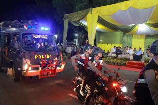 Polres Kampar Kerahkan 91 Personel Amankan Malam Takbiran.