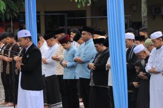 Rayakan Idul Fitri 1447 H, Polres Kampar Gelar Shalat Ied di Lapangan Hijau: Momentum Tingkatkan Ima