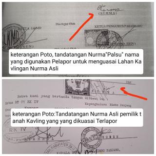 Alhamdulillah Akhirnya Polres Kampar Tingkatkan Pengaduan Jadi Laporan Polisi Korban Mafia Tanah di 