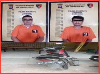 Akhirnya Tersangka Curanmor Diamankan Polsek Bukit Raya